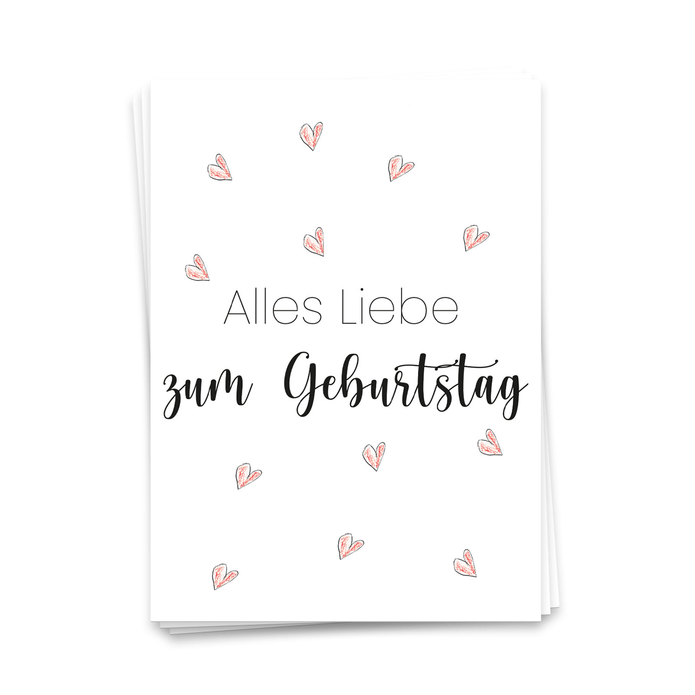 Alles Liebe zum Geburtstag - Postkarte
