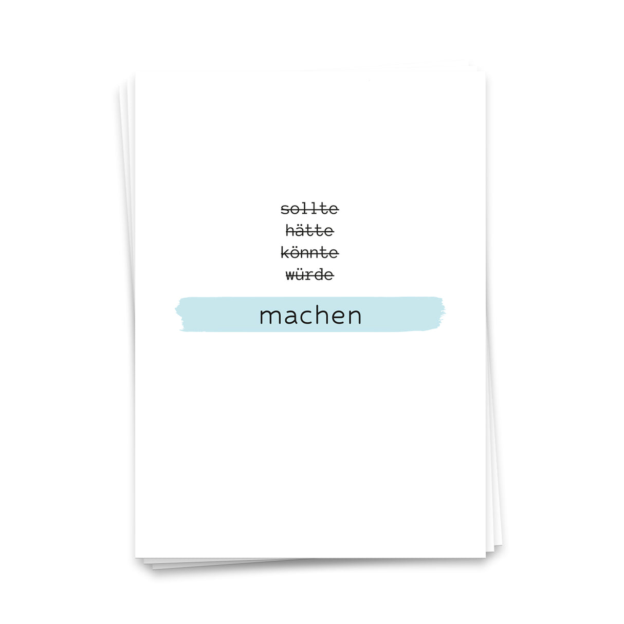 Machen - Postkarte