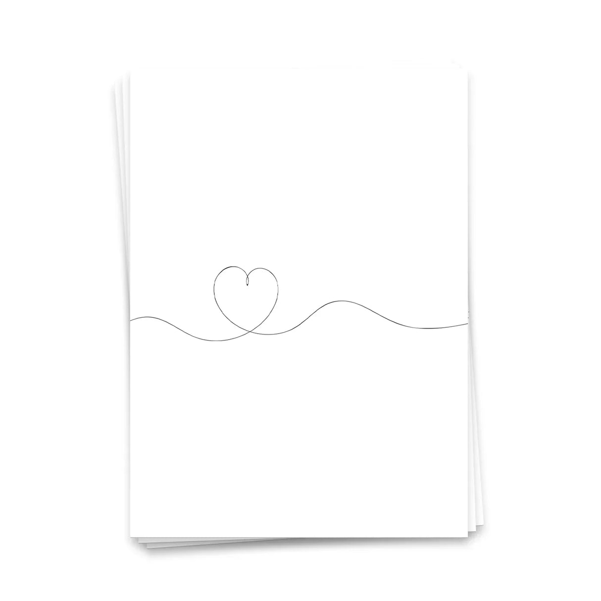 Herz - Postkarte
