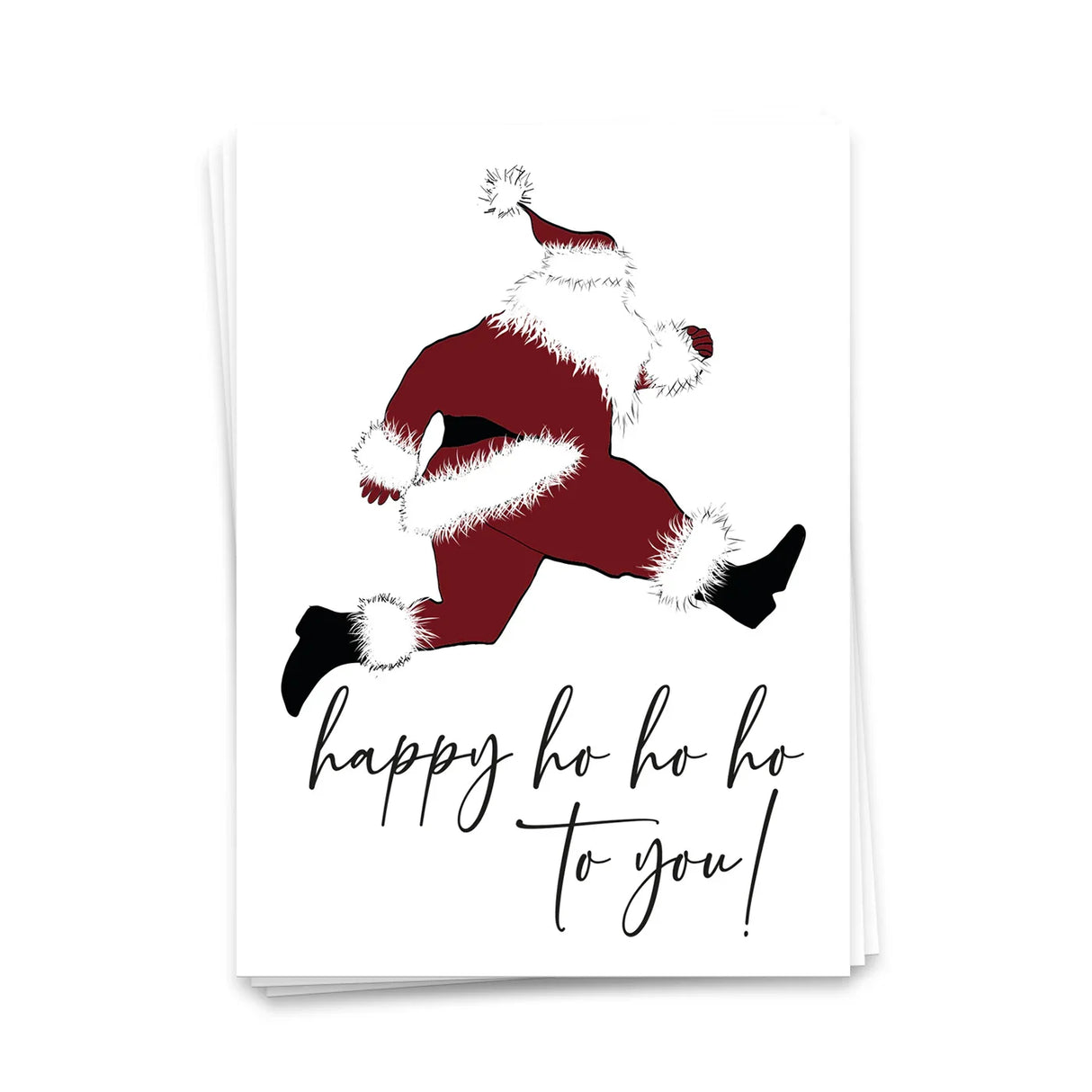 Happy hohoho to you - Weihnachtskarte