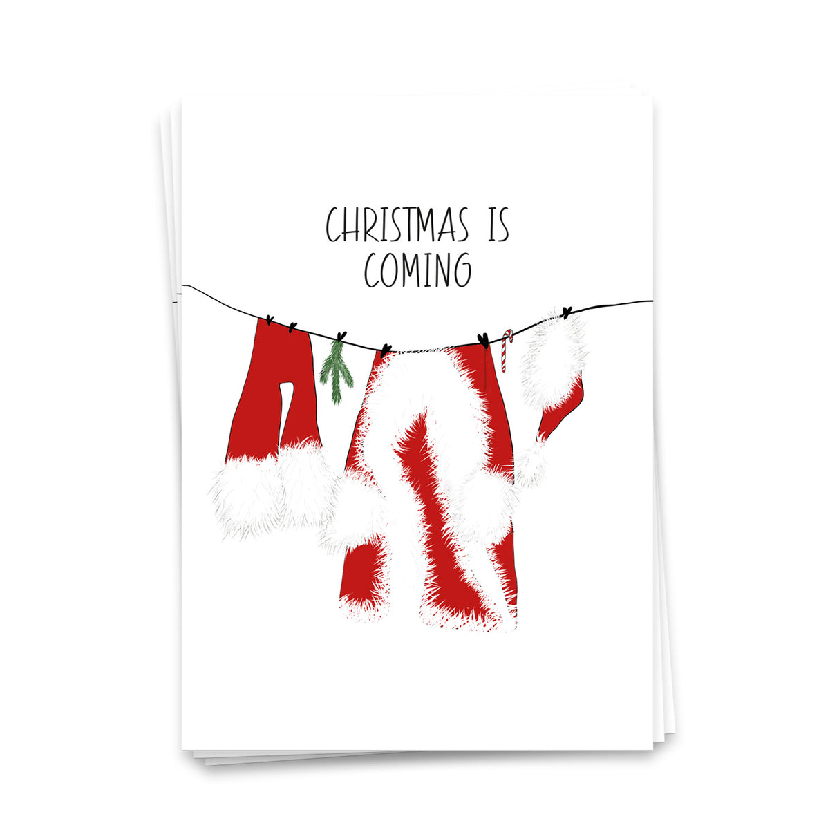 Christmas is coming - Weihnachtskarte