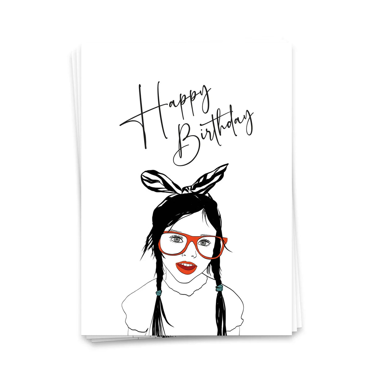 Geburtstagskarte Happy Birthday - Postkarte