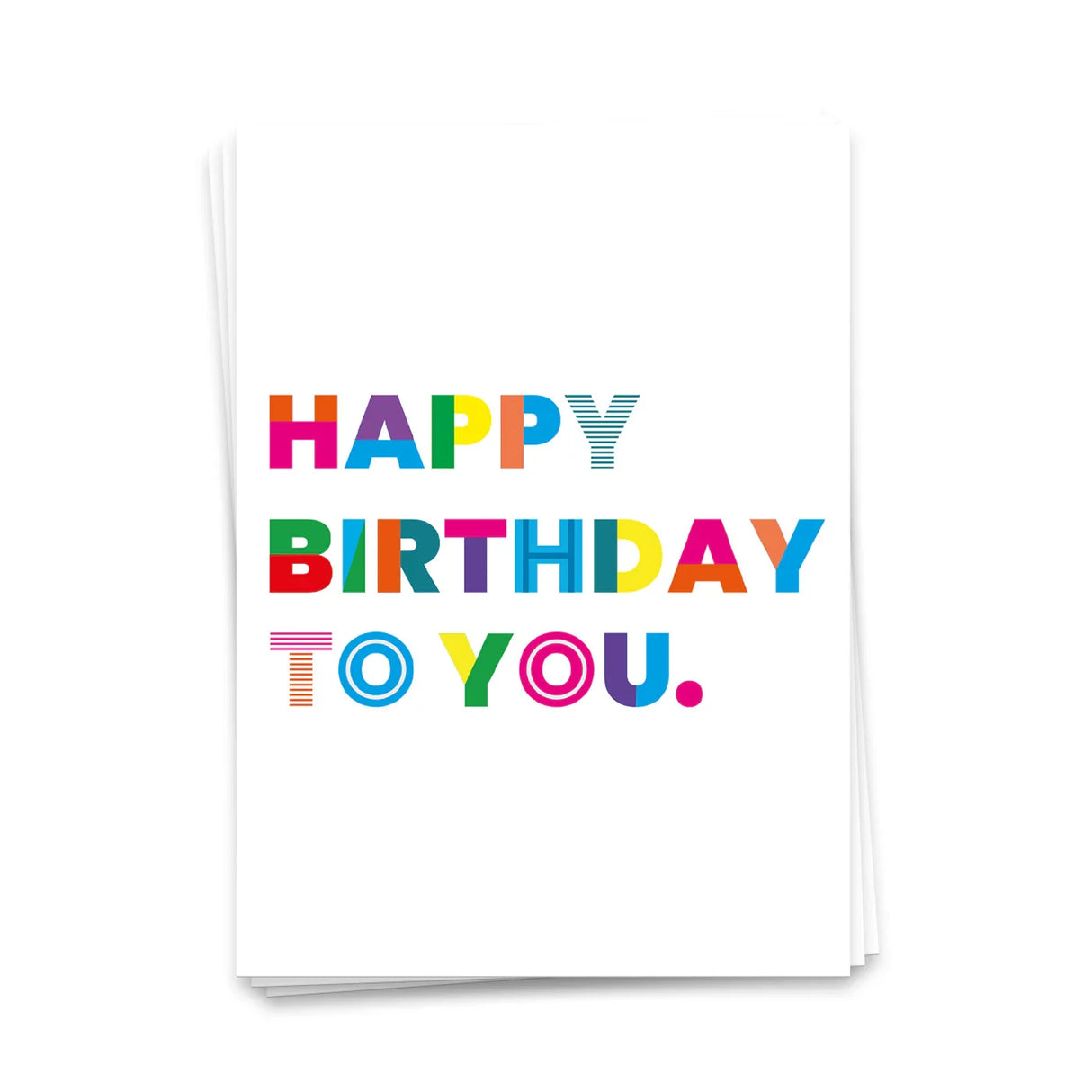 Happy Birthday to you - Postkarte