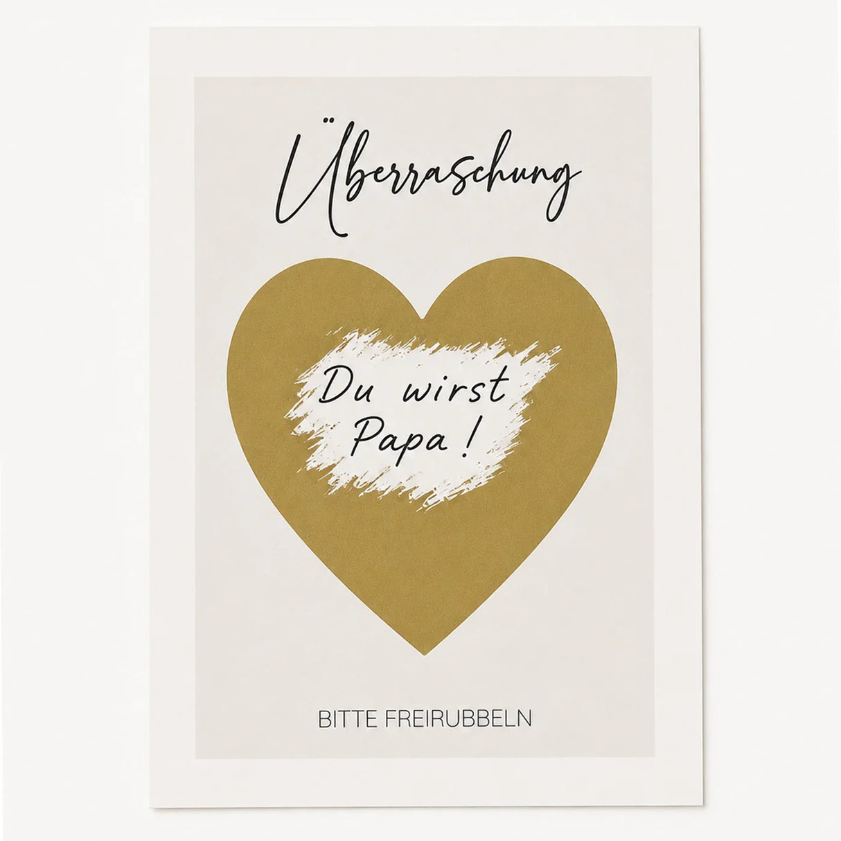 Rubbelkarte Überraschung - Postkarte