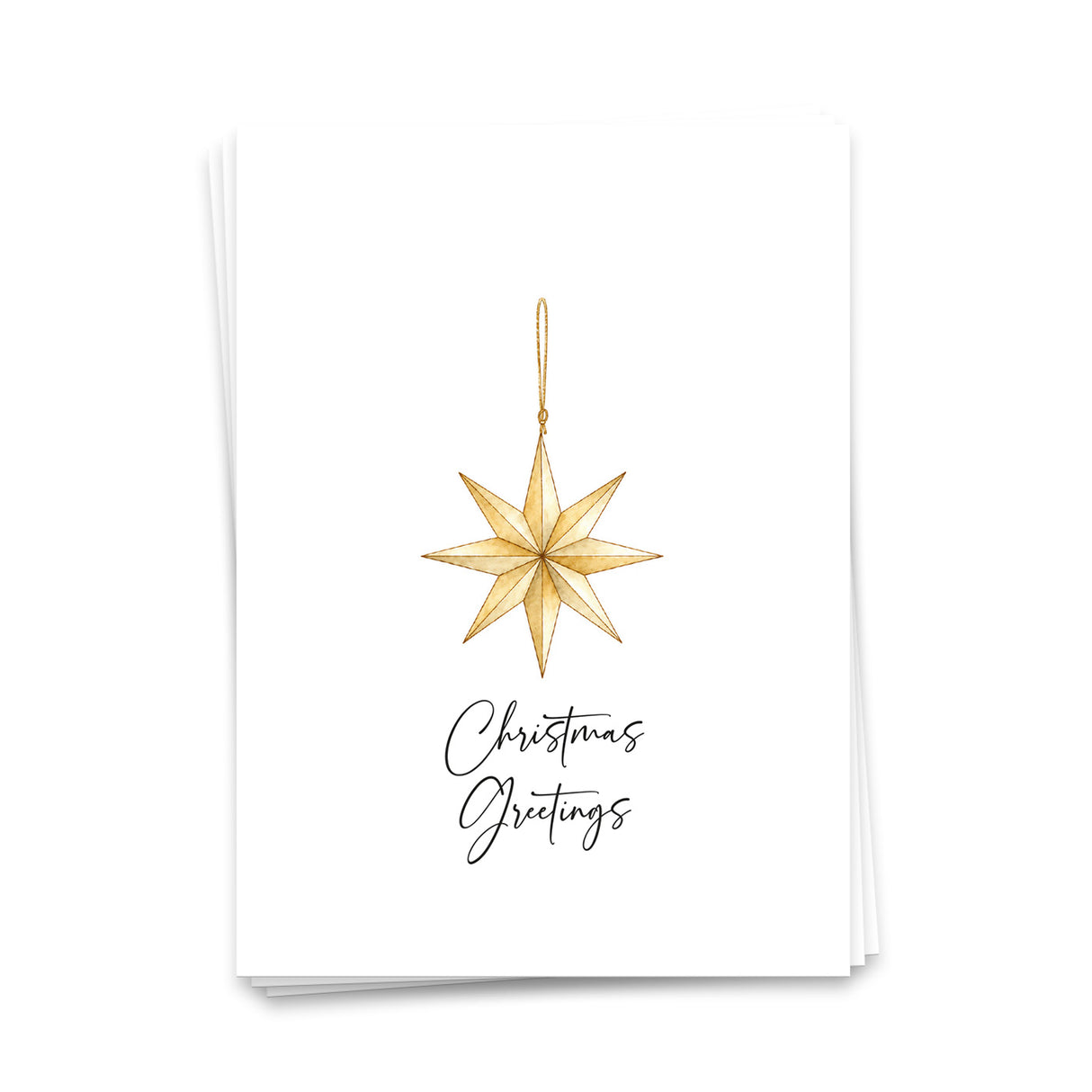Christmas greetings - Weihnachtskarte