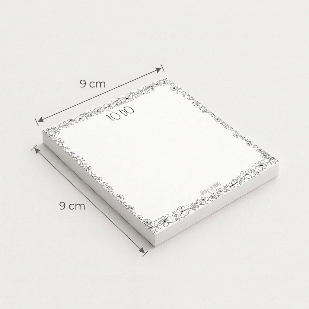Notizblock / Notizzettel "to do" - 90 x 90 mm