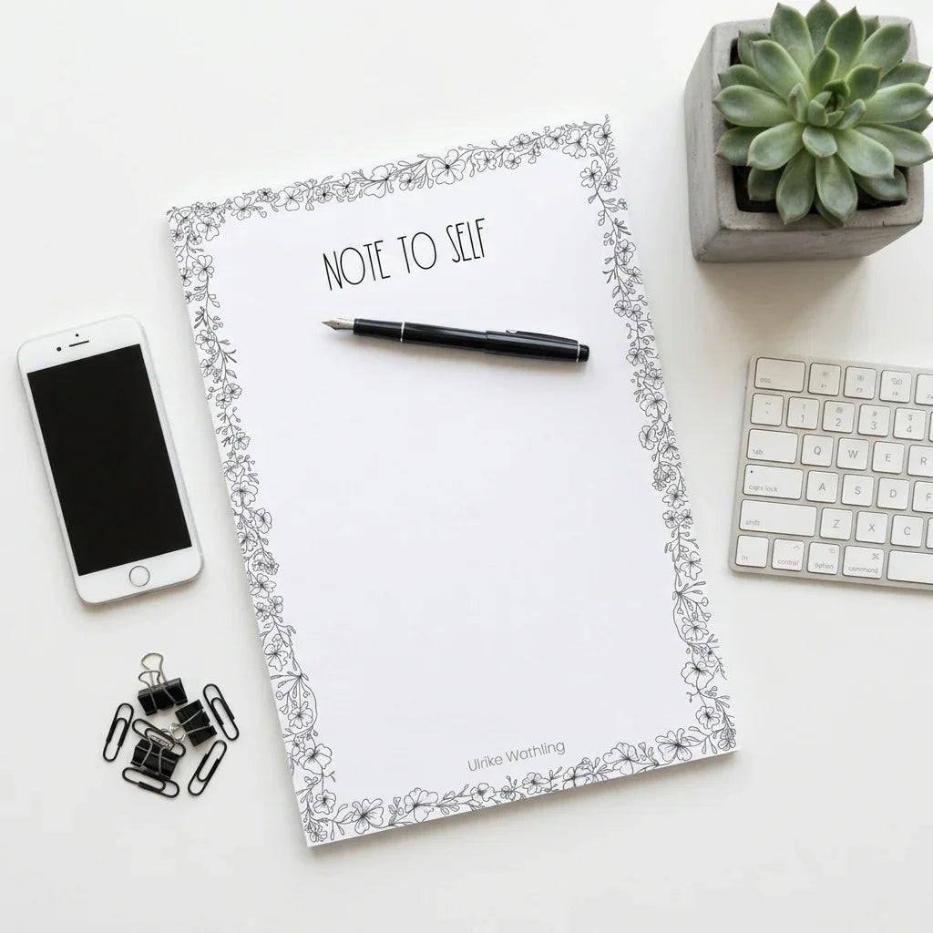 Notizblock Note to self - DIN A5