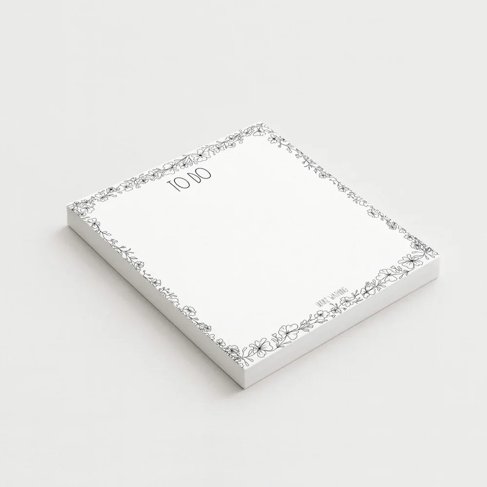 Notizblock / Notizzettel "to do" - 90 x 90 mm