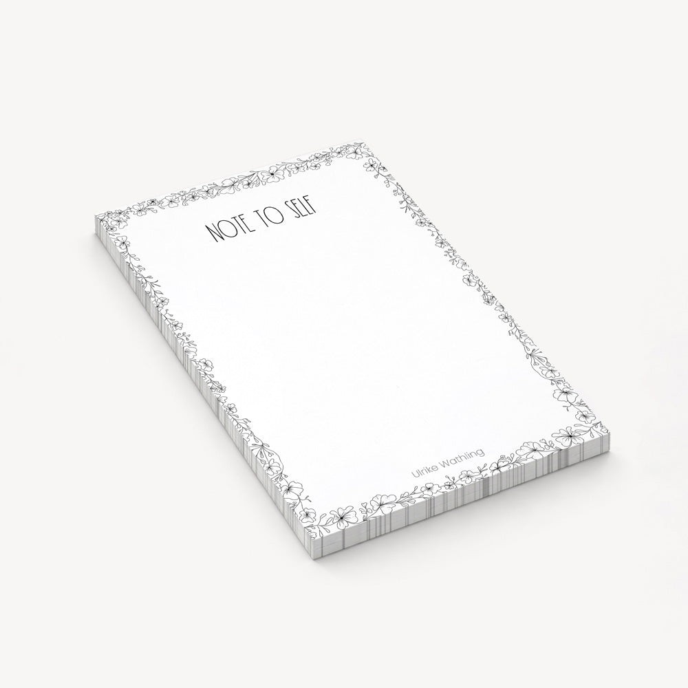 Notizblock Note to self - DIN A5