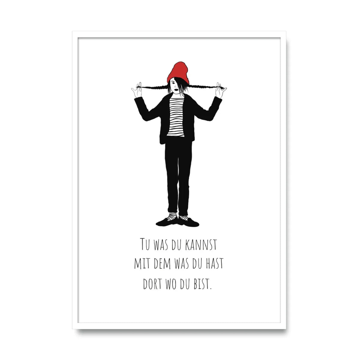 Tu was du kannst Poster kaufen – Motivationsposter | Ulrike Wathling