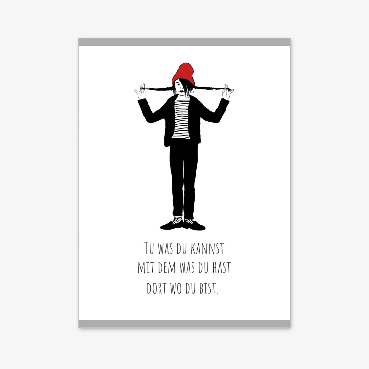 Tu was du kannst Poster kaufen – Motivationsposter | Ulrike Wathling