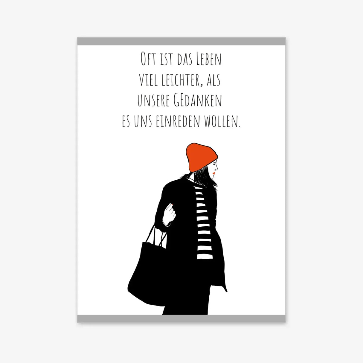 Poster - Oft ist das Leben viel leichter Poster kaufen | Ulrike Wathling