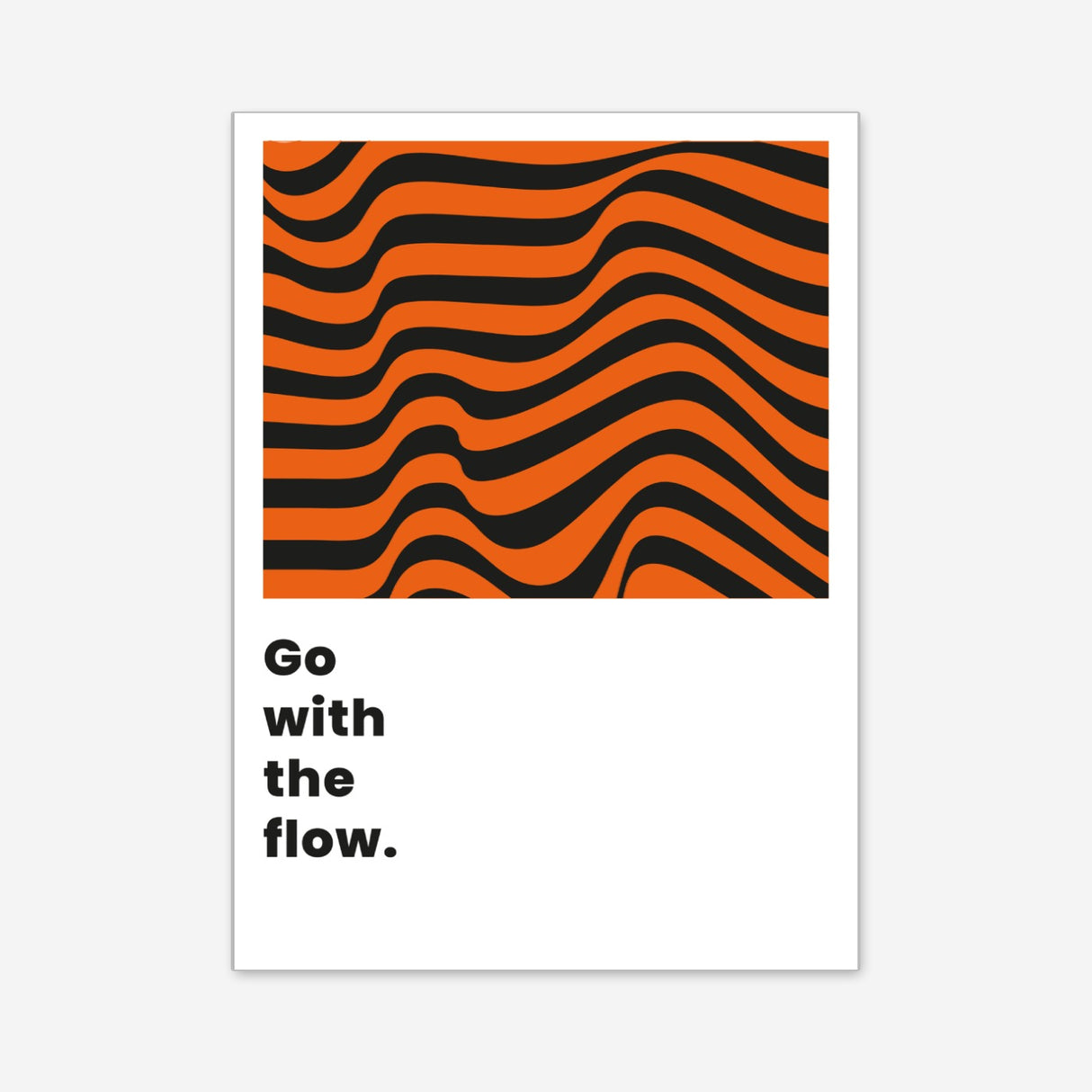 Go with the flow - Poster