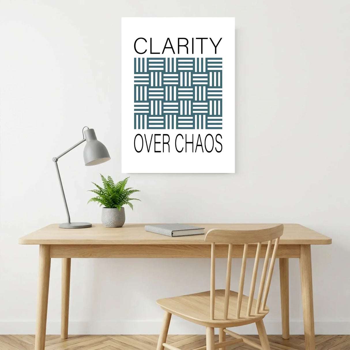 Clarity over chaos - Poster