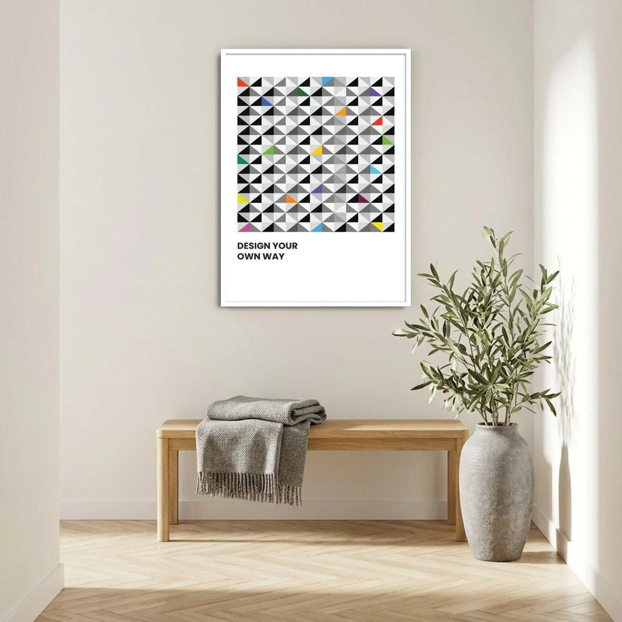 Design your own way - Poster