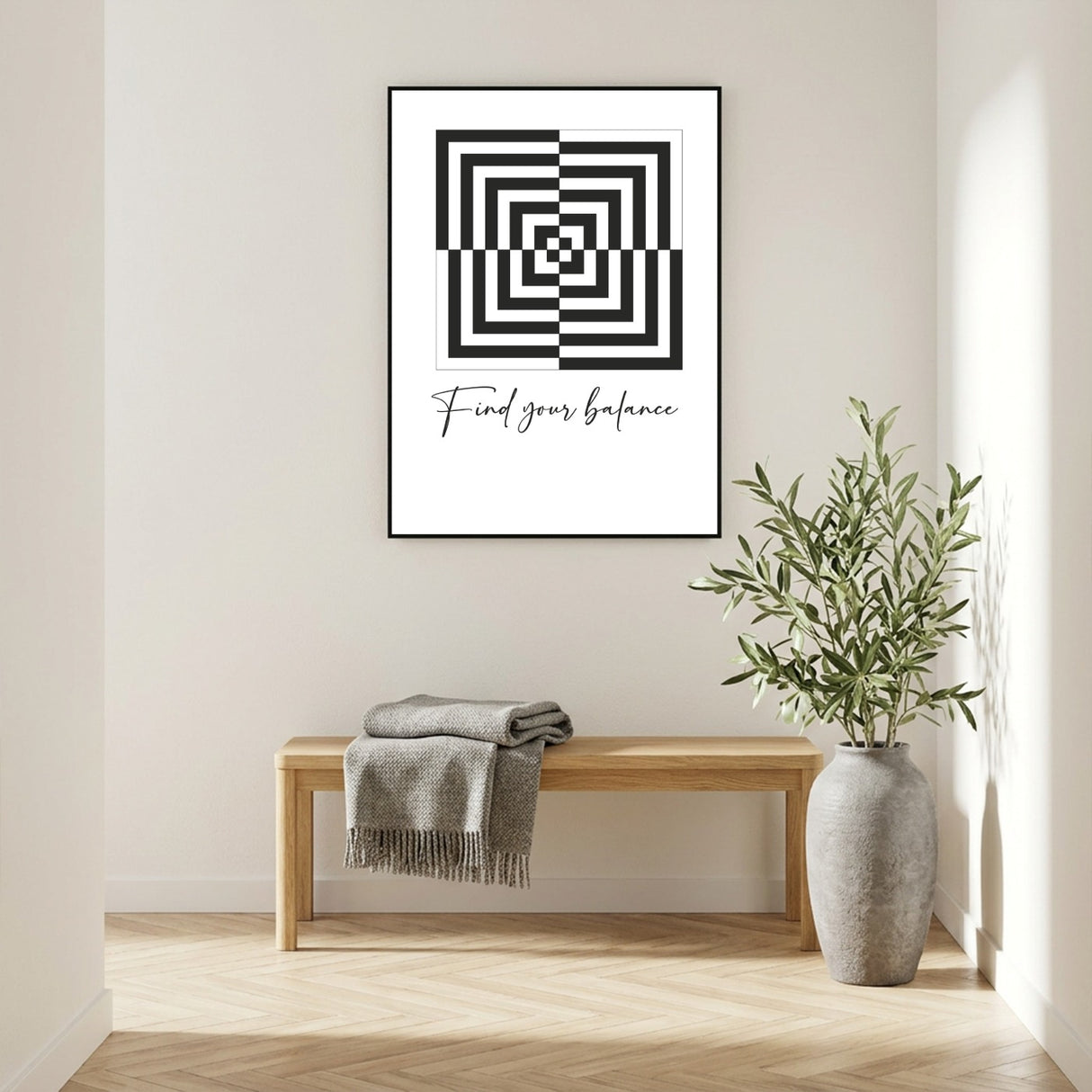 Find your balance - Poster
