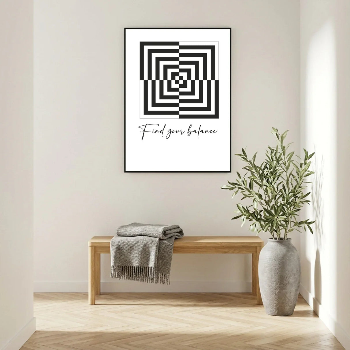 Find your balance - Poster