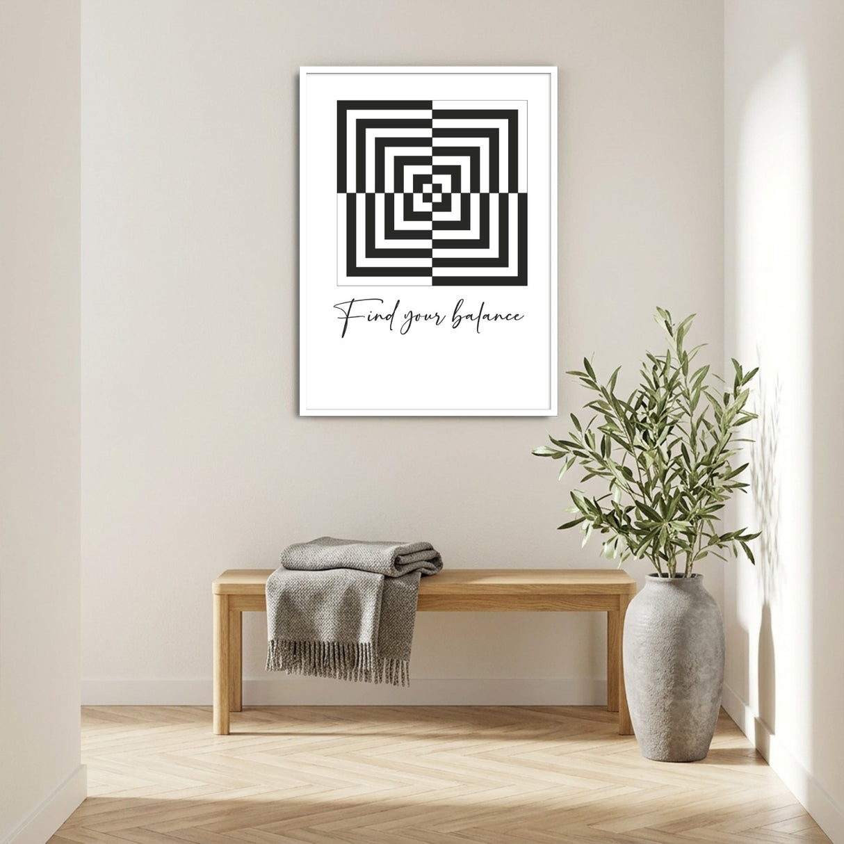 Find your balance - Poster