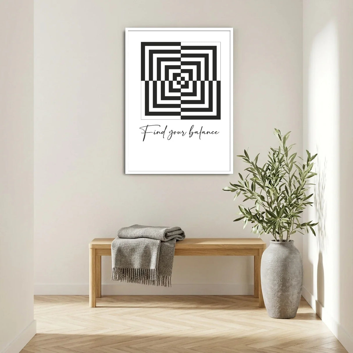 Find your balance - Poster