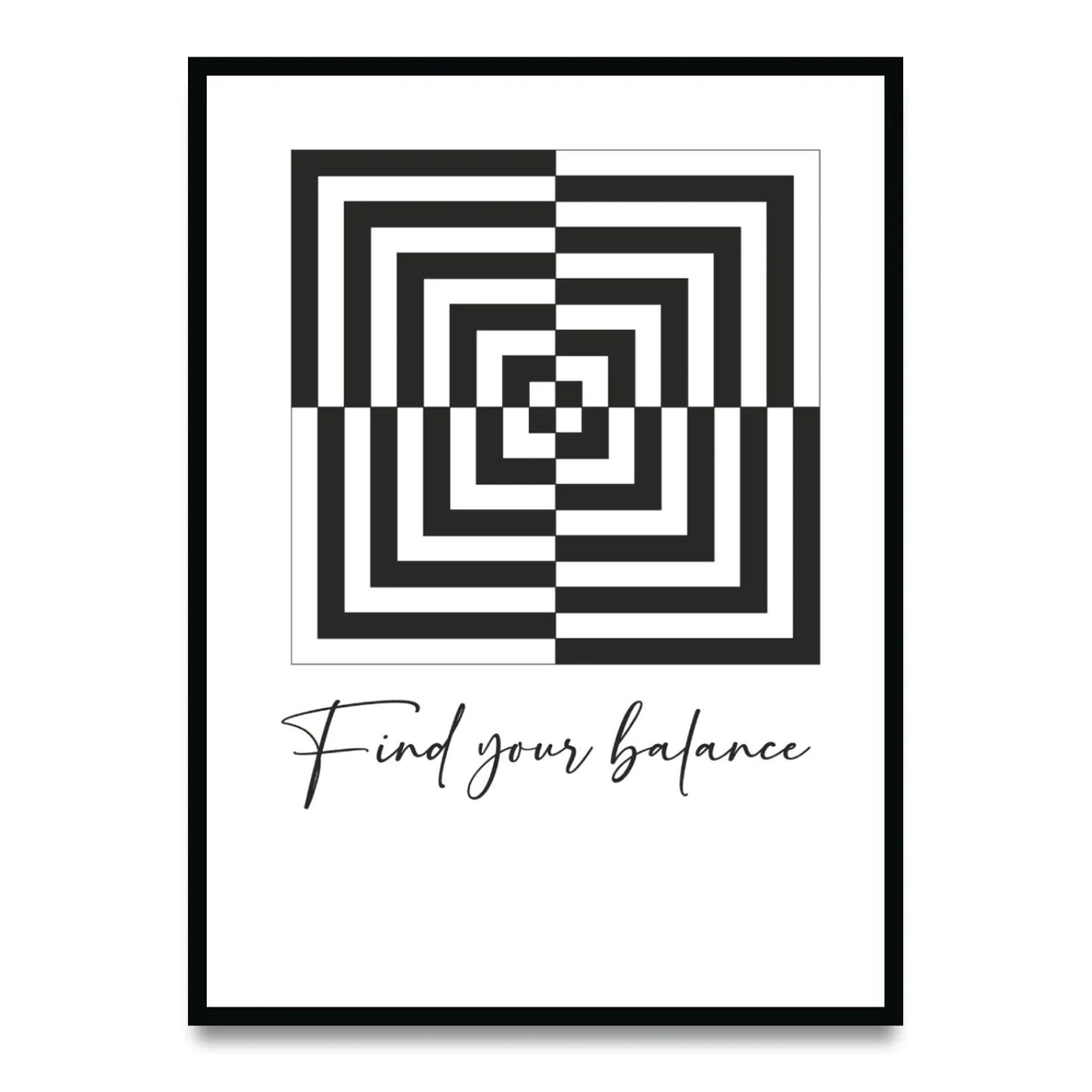 Find your balance - Poster