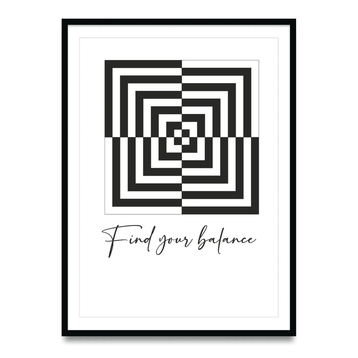 Find your balance - Poster
