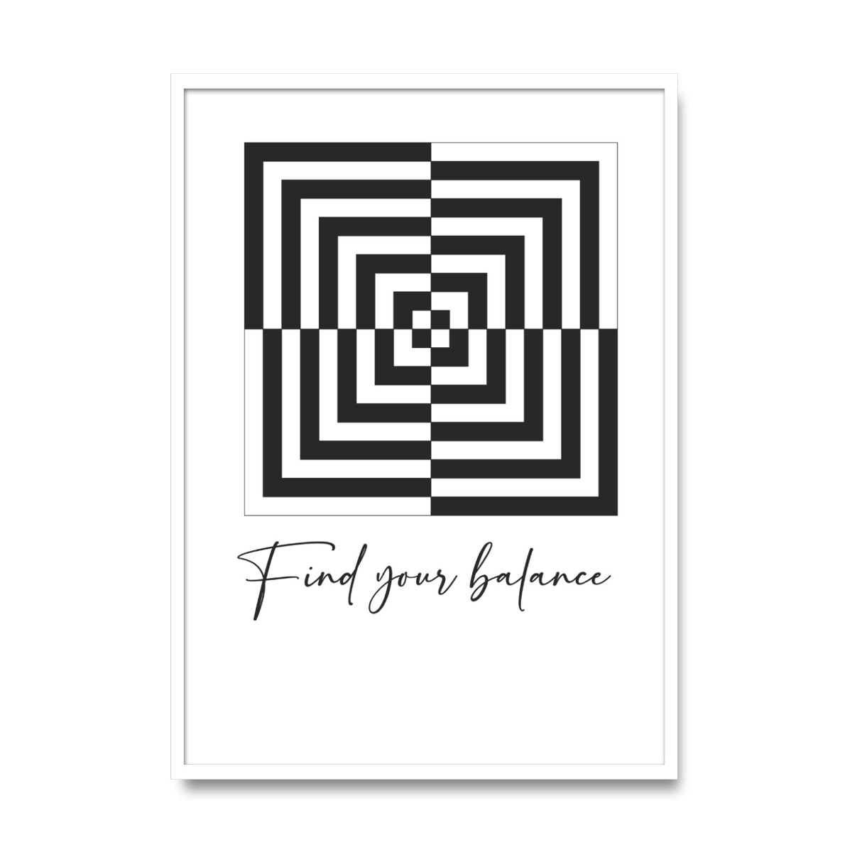 Find your balance - Poster