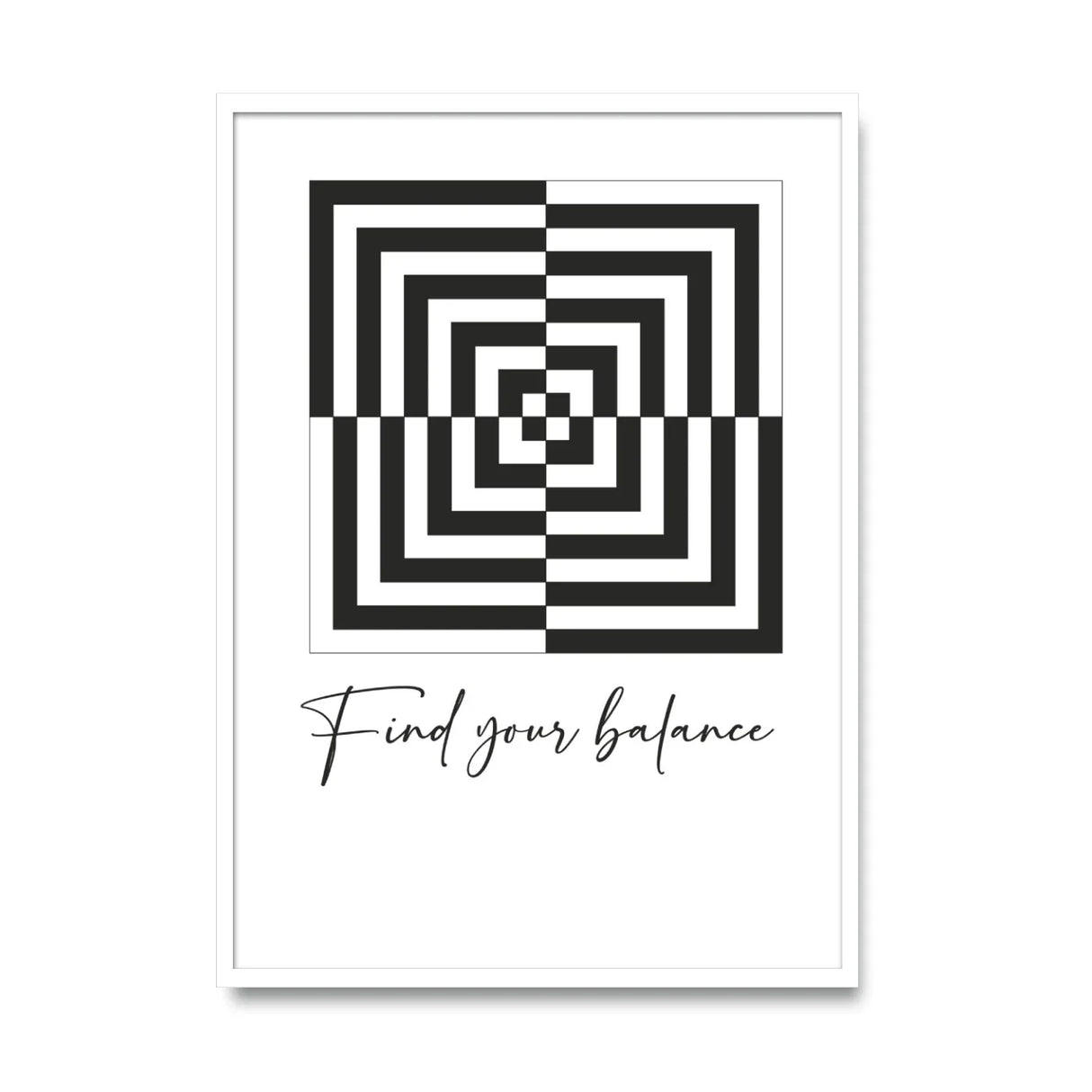 Find your balance - Poster