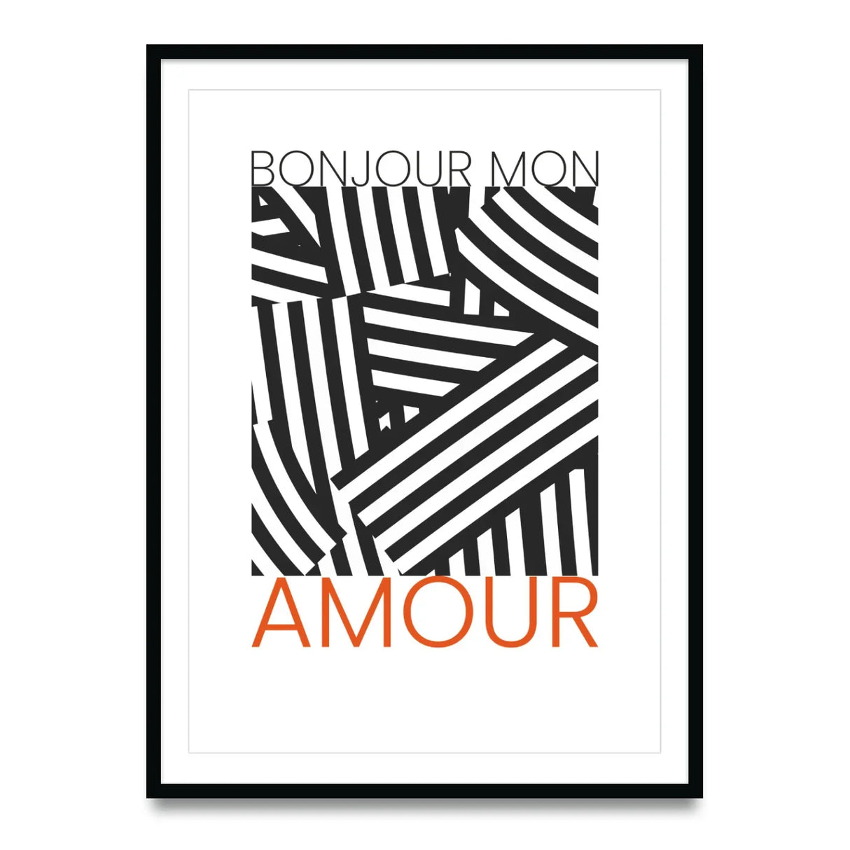Bonjour mon amour - Poster