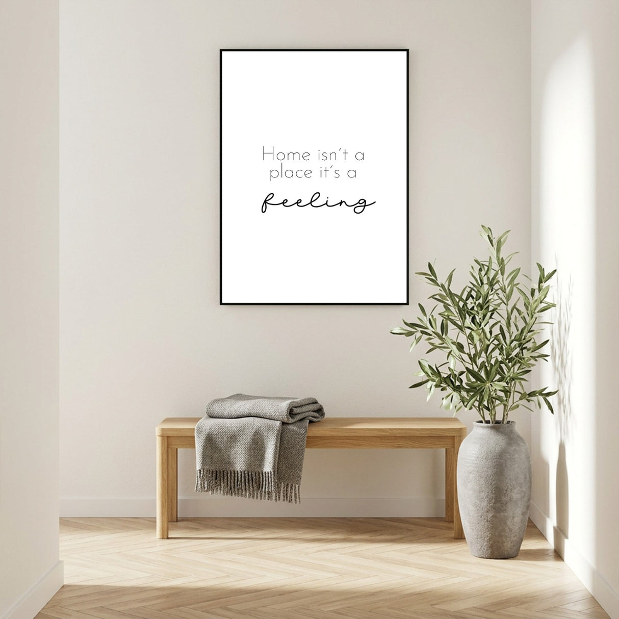 Home isn't a place – Poster