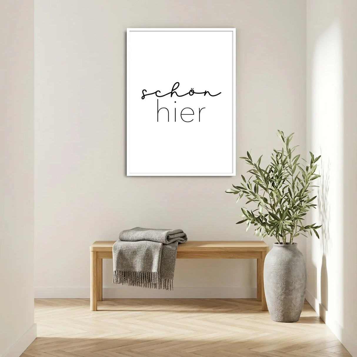 Schön hier – Poster