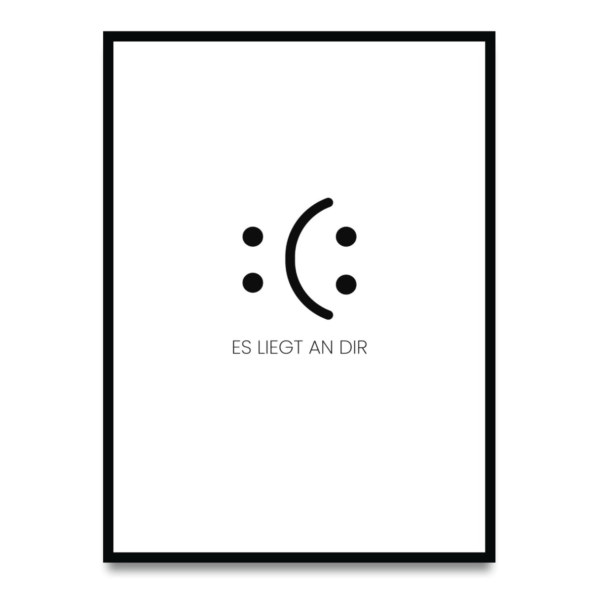 Es liegt an dir - Poster