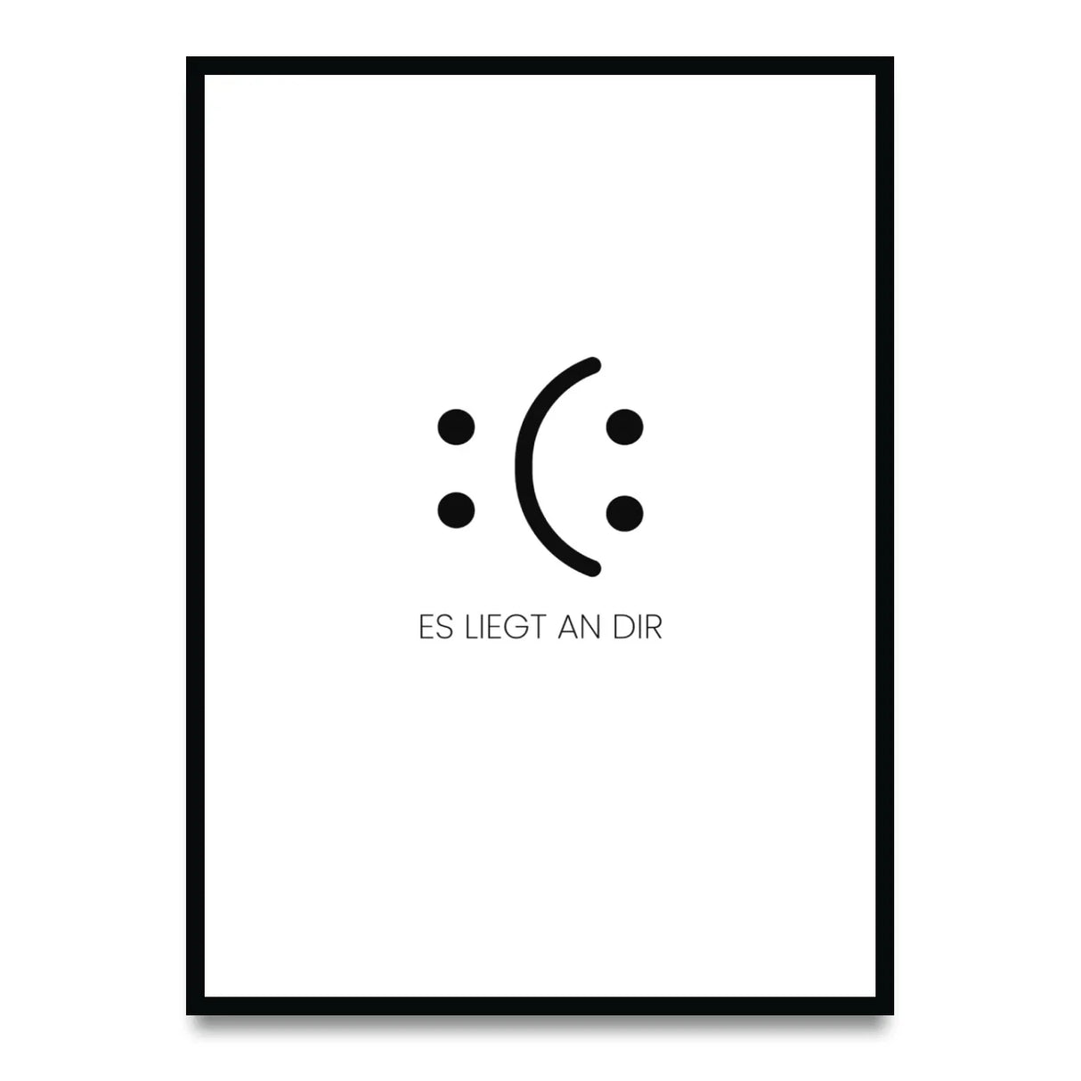 Es liegt an dir - Poster