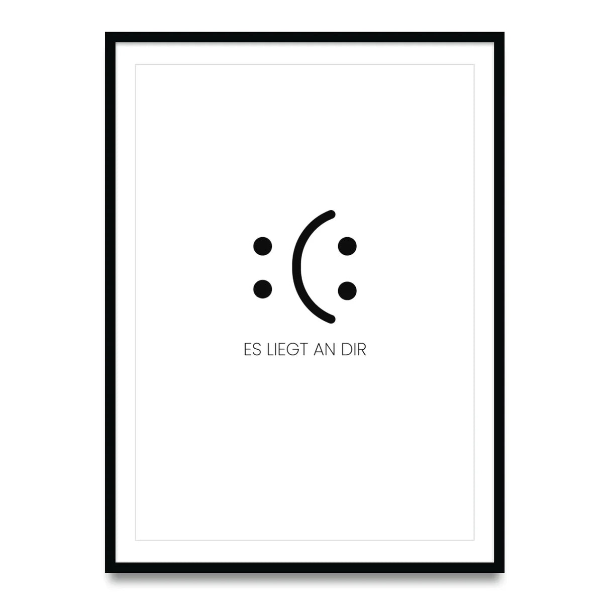Es liegt an dir - Poster