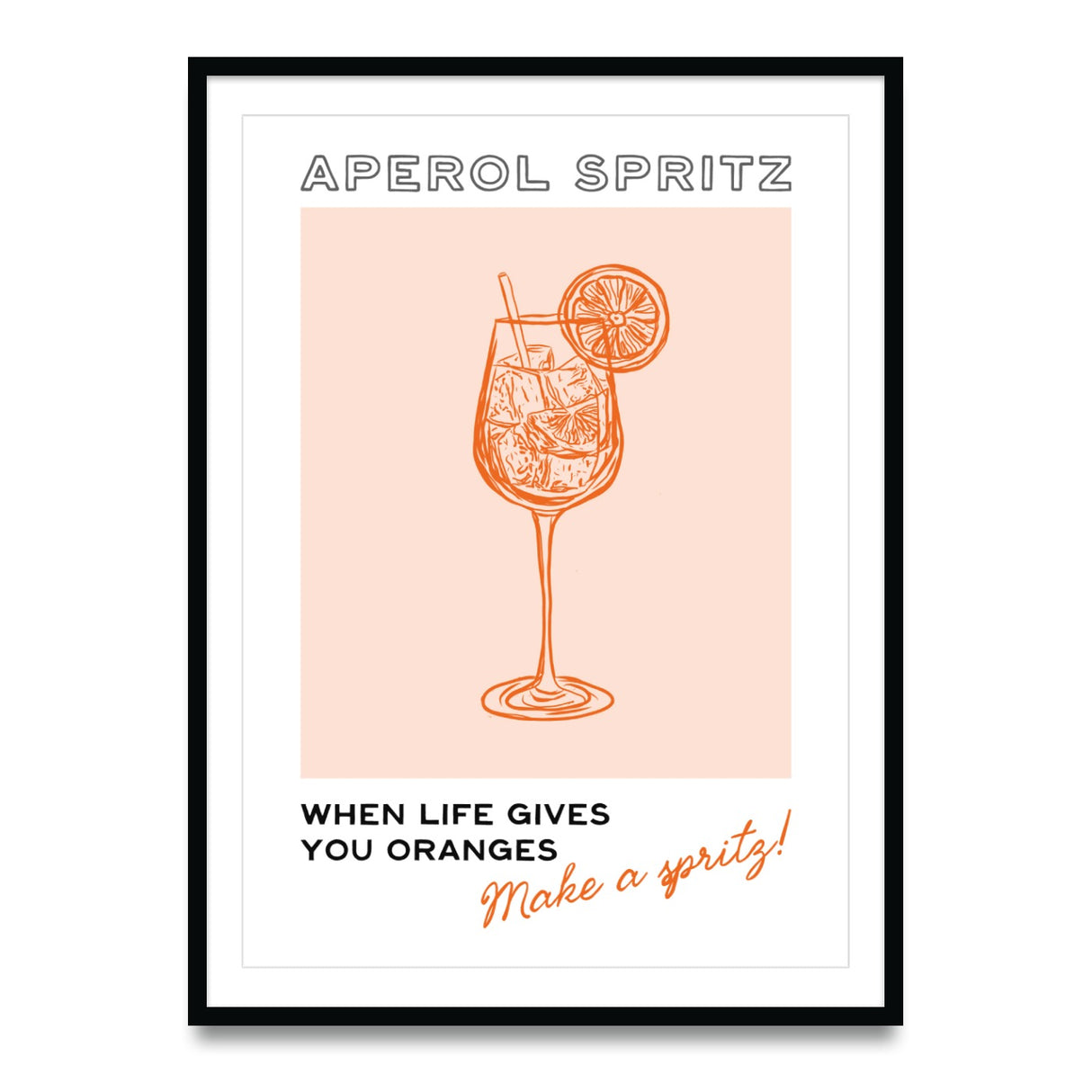 Aperol Spritz- Poster