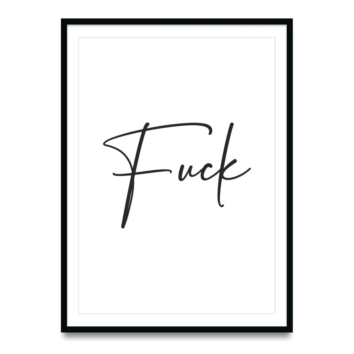 Fuck – Poster
