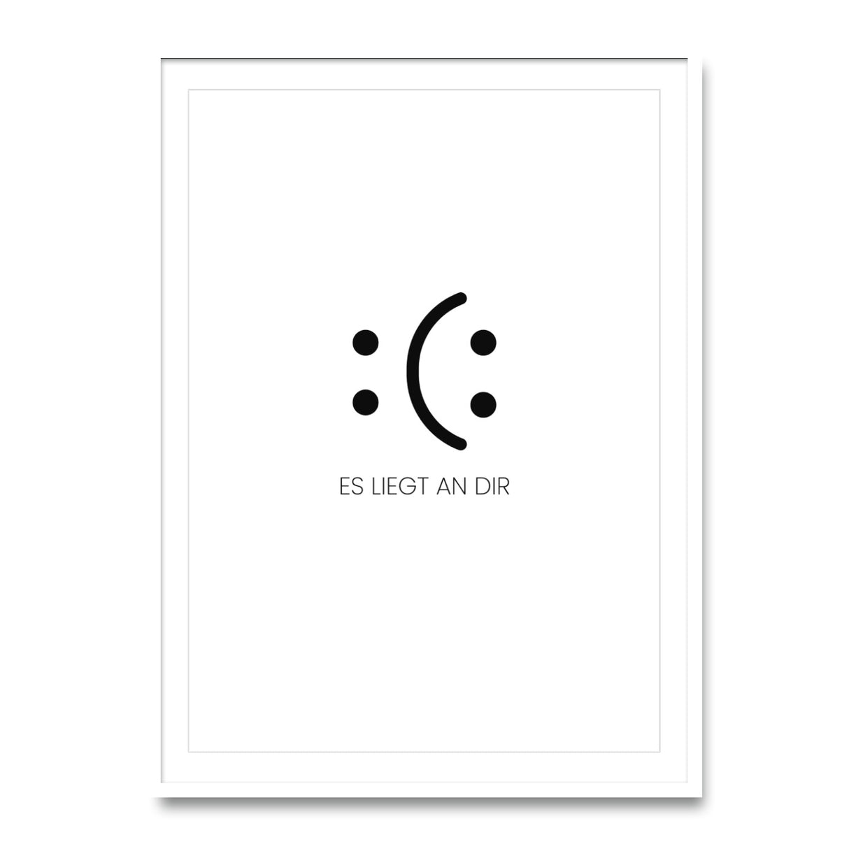 Es liegt an dir - Poster