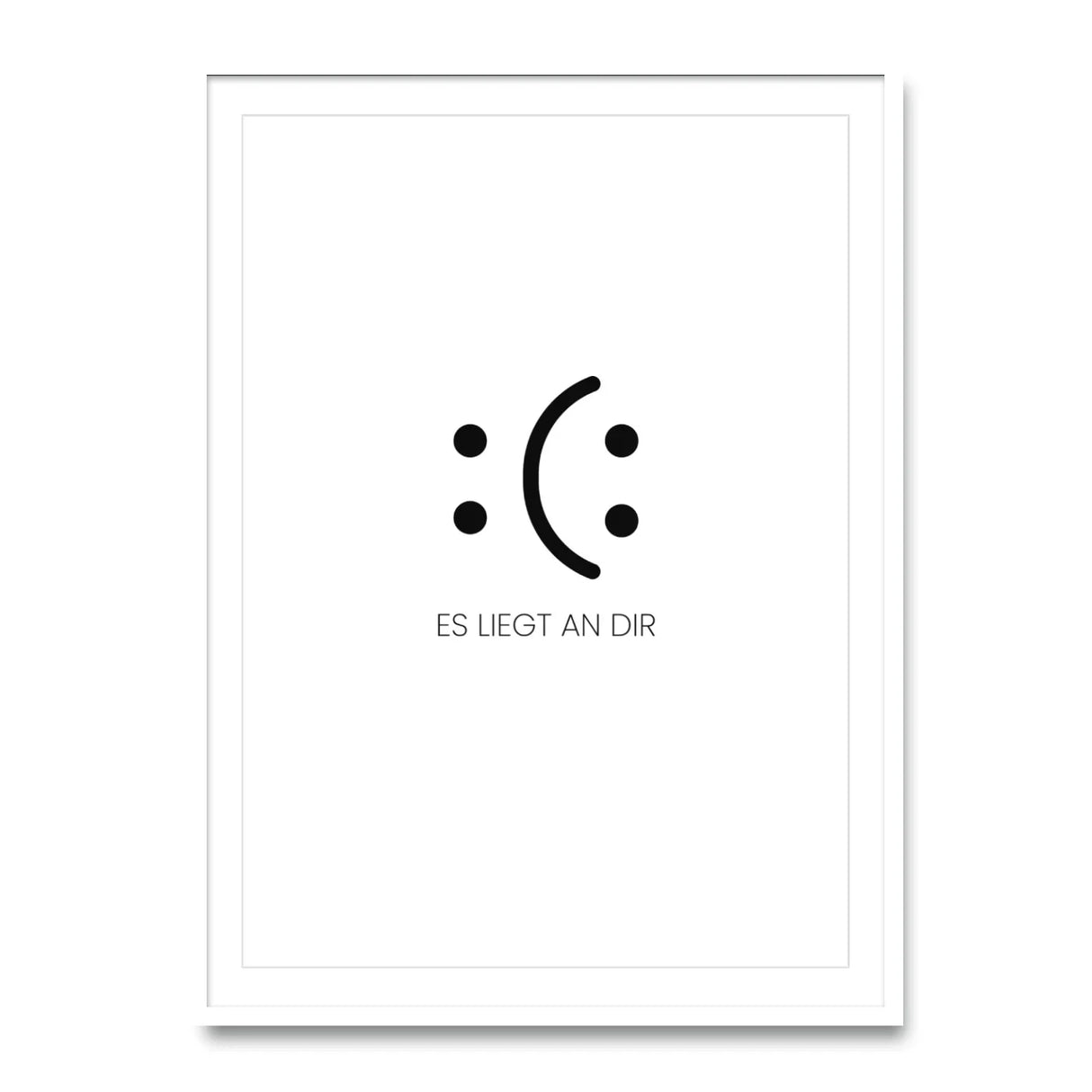 Es liegt an dir - Poster