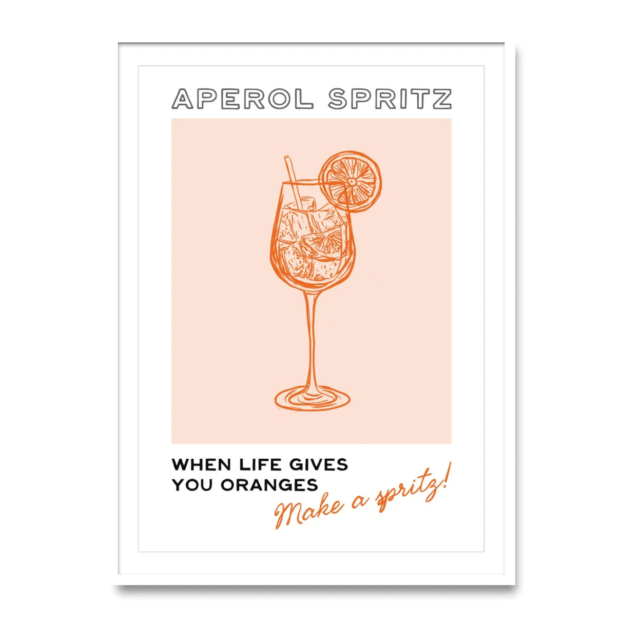 Aperol Spritz- Poster