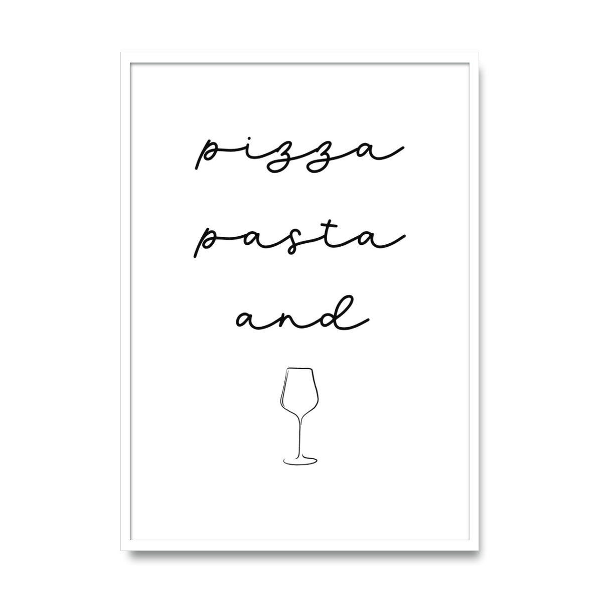 Pizza Pasta and Vino – Poster