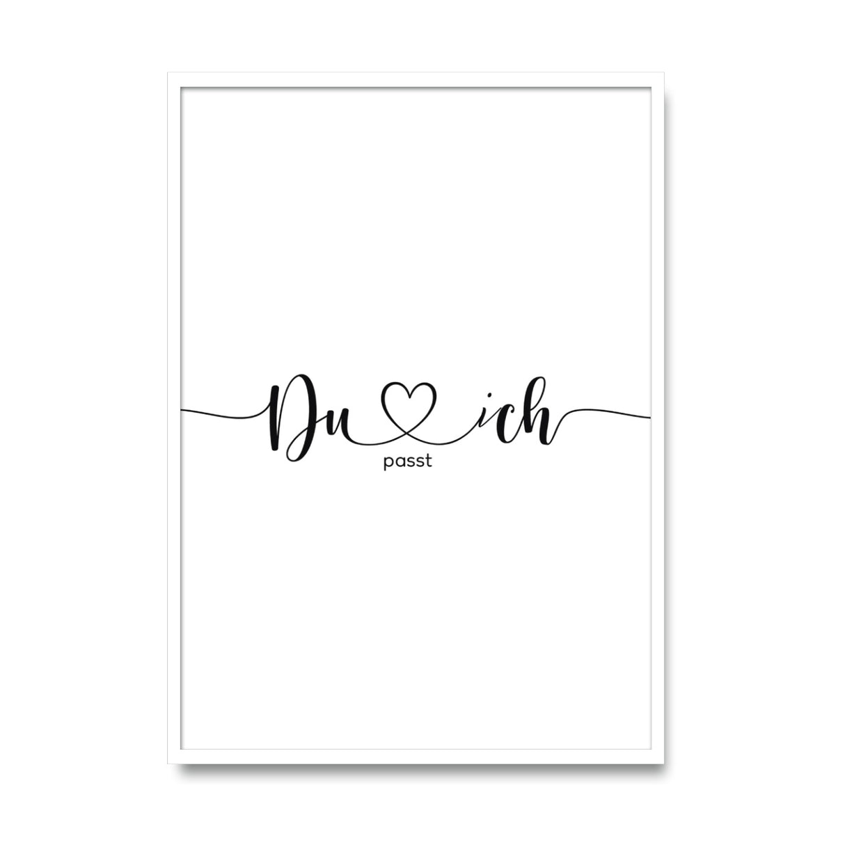 Du, ich, passt - Poster