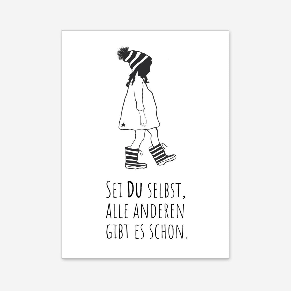 Sei du selbst, alle anderen gibt es schon – Poster