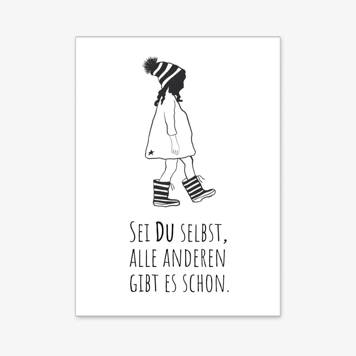 Sei du selbst, alle anderen gibt es schon – Poster