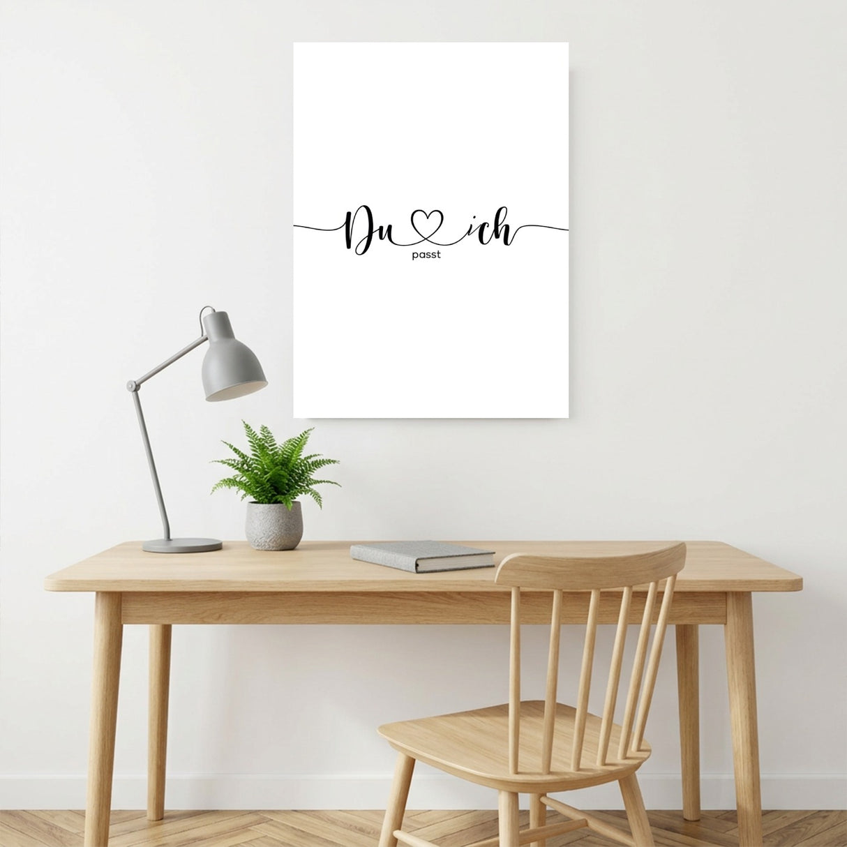 Du, ich, passt - Poster