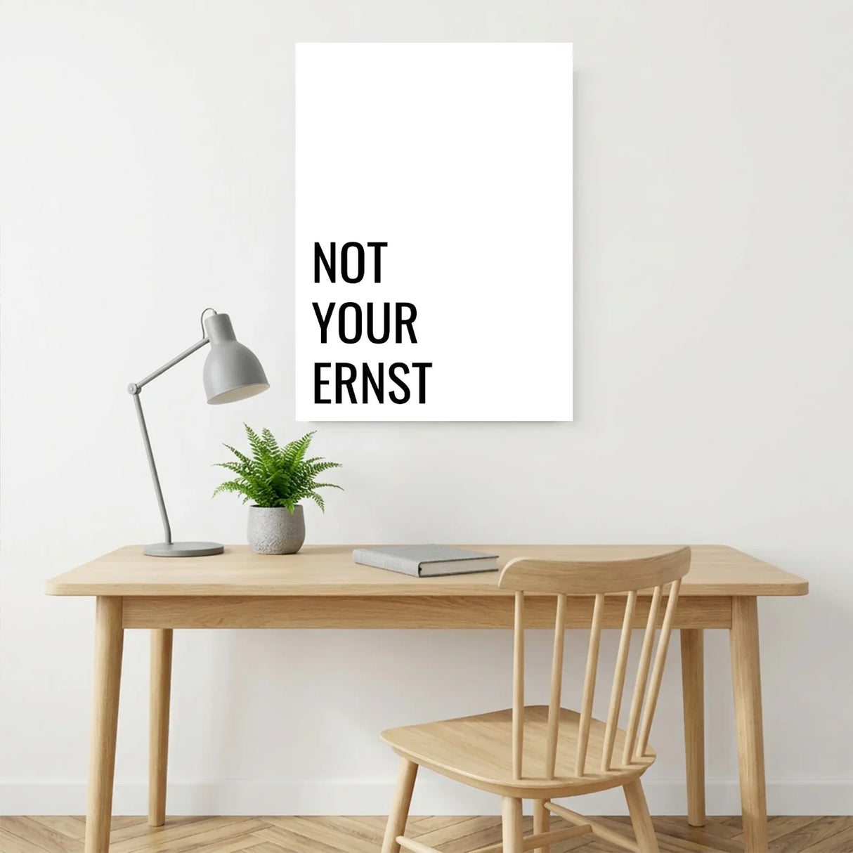 Not your ernst – Poster