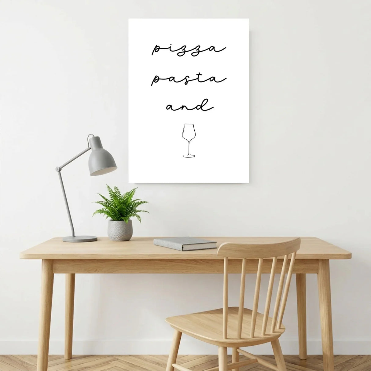 Pizza Pasta and Vino – Poster