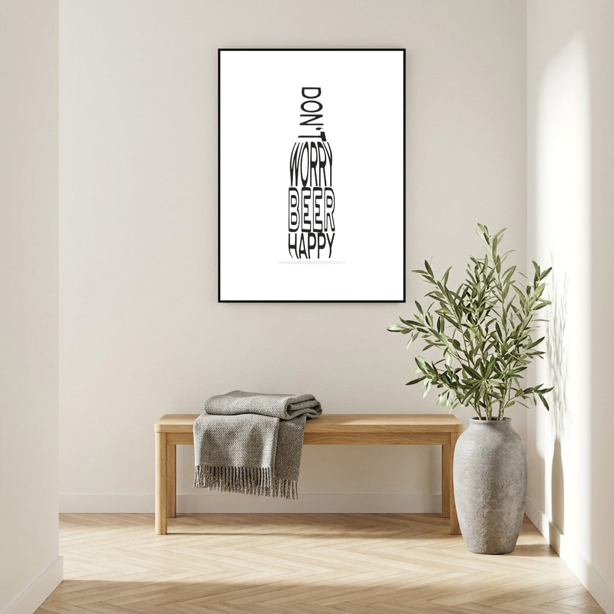 Don't worry beer happy - Poster