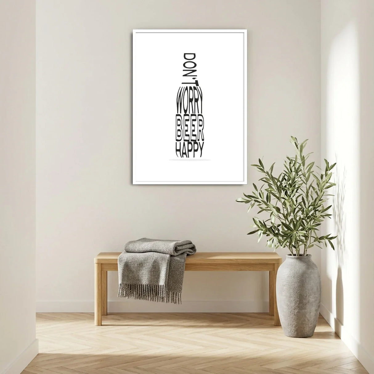 Don't worry beer happy - Poster