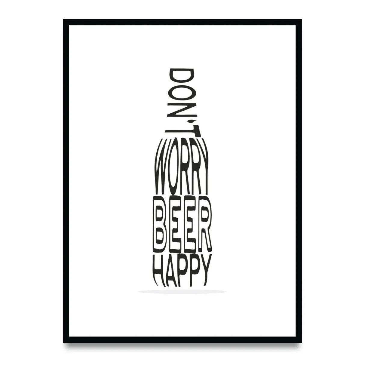 Don't worry beer happy - Poster