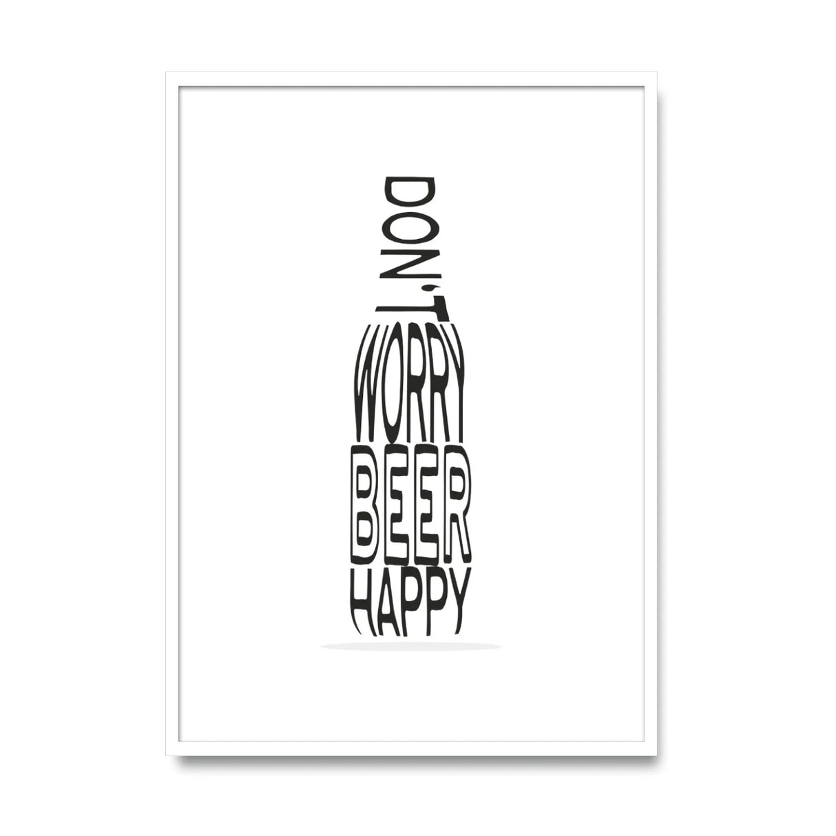Don't worry beer happy - Poster