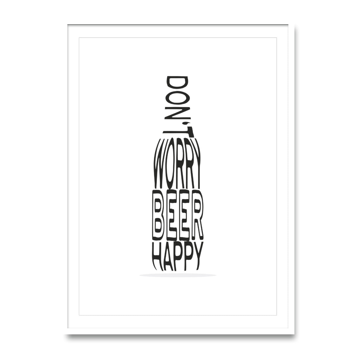 Don't worry beer happy - Poster